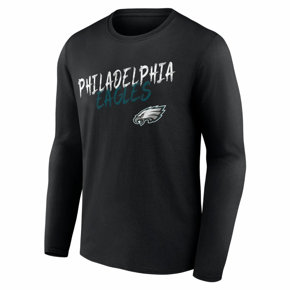 Philadelphia Eagles  Hustle Personalized Name & Number Long Sleeve T-Shirt