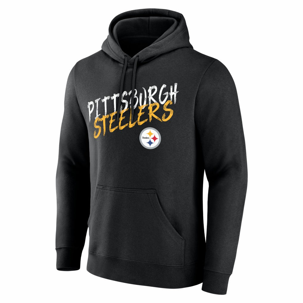 Pittsburgh Steelers  Hustle Personalized Name & Number Hoodie