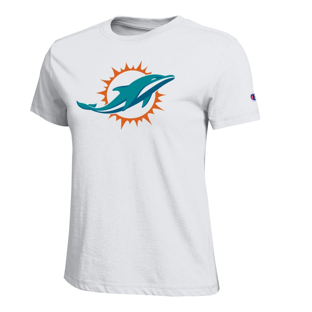 Miami Dolphins Champion Women's Logo T-Shirt