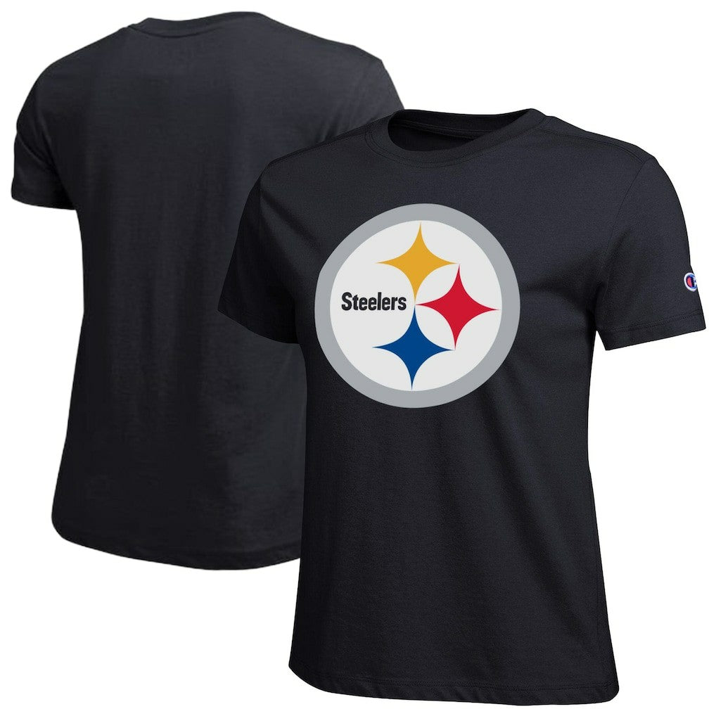 Pittsburgh Steelers Champion Women's Logo T-Shirt