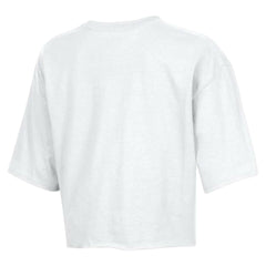 New England Patriots Champion Women's Boyfriend Cropped T-Shirt