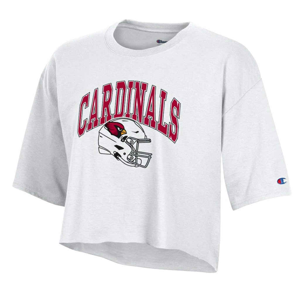 Arizona Cardinals Champion Women's Boyfriend Cropped T-Shirt
