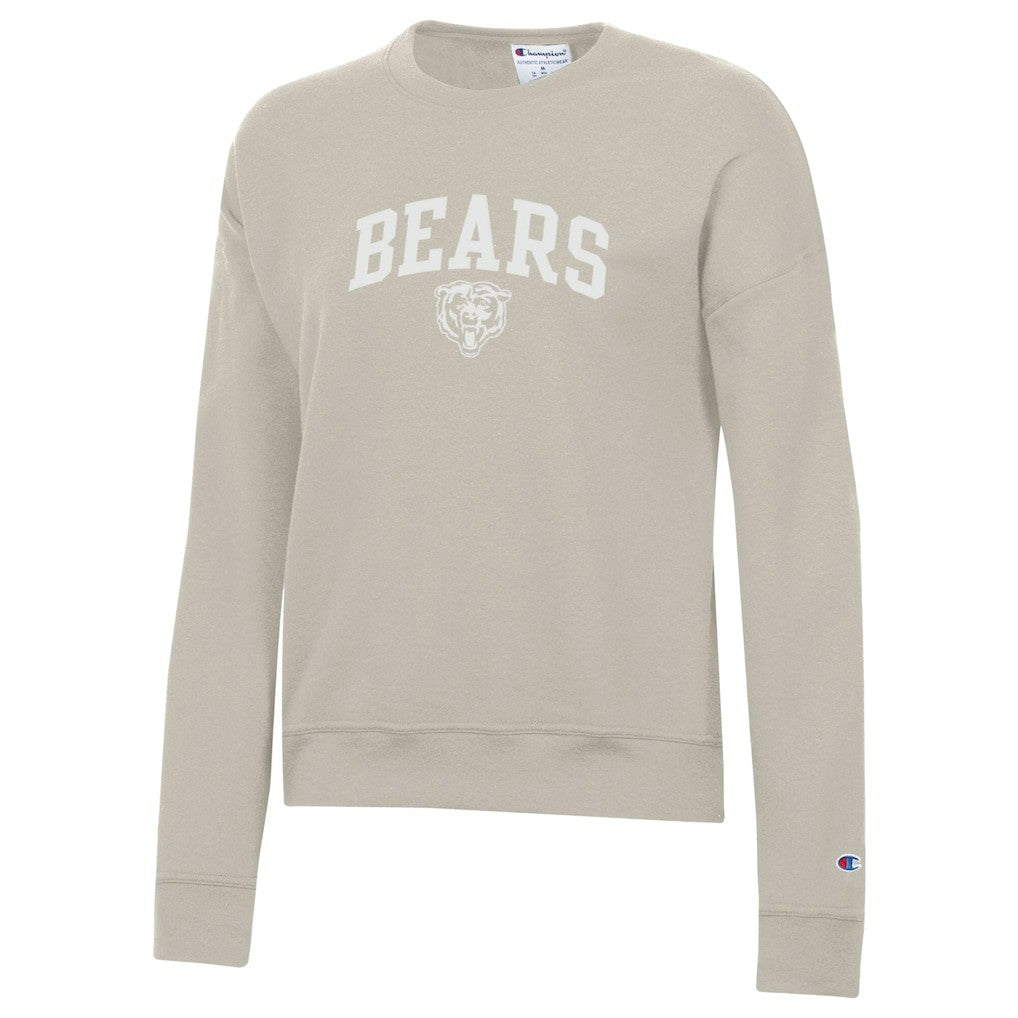 Chicago Bears Champion Women's Powerblend Cocoa Butter Fleece Sweatshirt