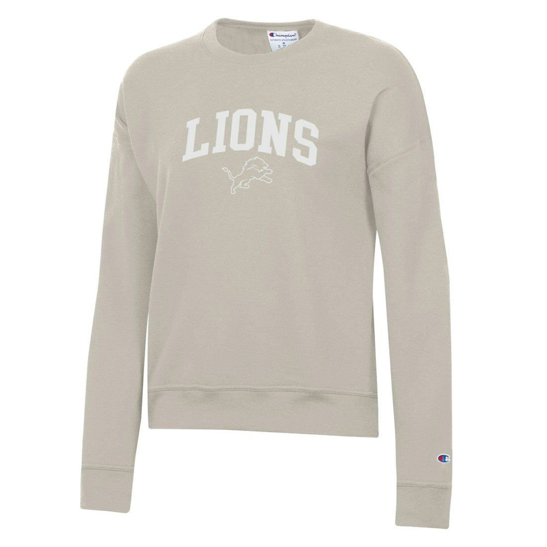 Detroit Lions Champion Women's Powerblend Cocoa Butter Fleece Sweatshirt