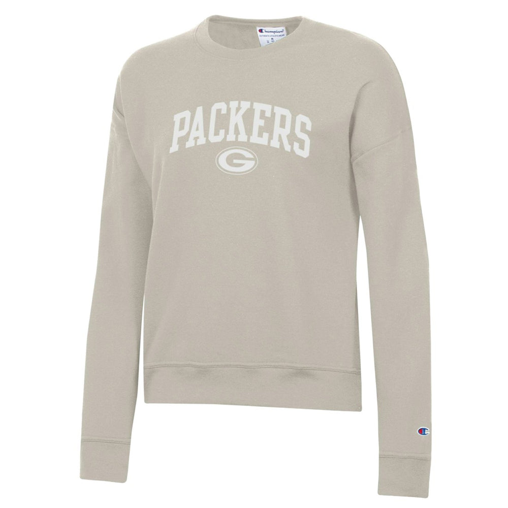 Green Bay Packers Champion Women's Powerblend Cocoa Butter Fleece Sweatshirt
