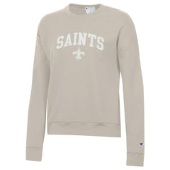 New Orleans Saints Champion Women's Powerblend Cocoa Butter Fleece Sweatshirt