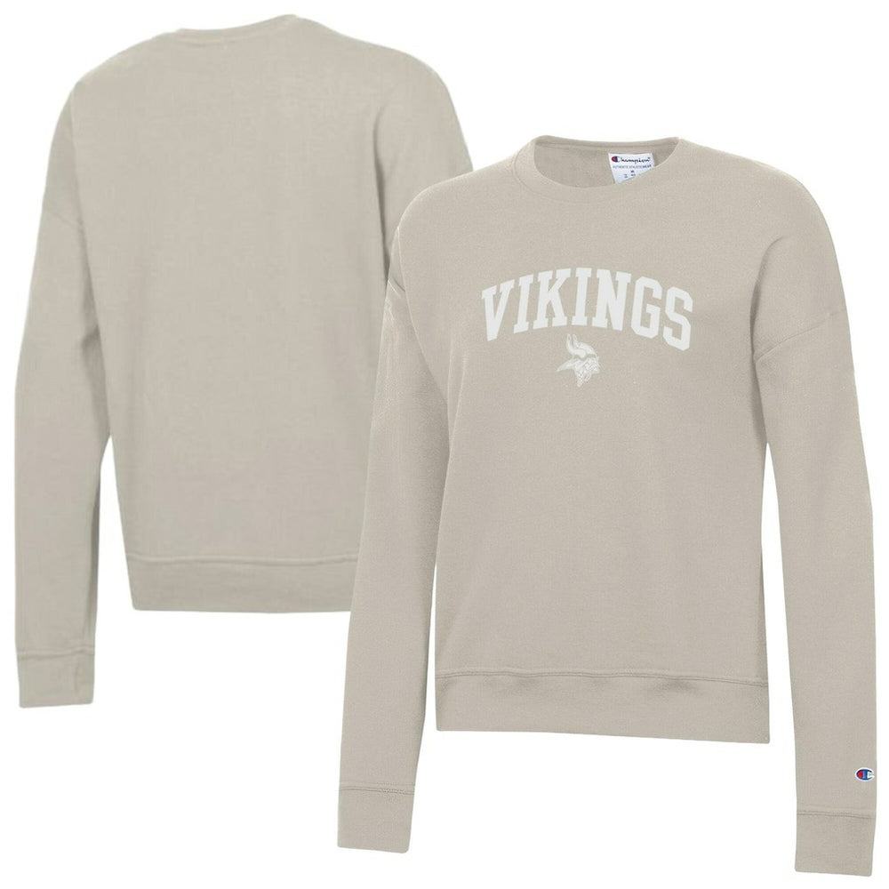 Minnesota Vikings Champion Women's Powerblend Cocoa Butter Fleece Sweatshirt