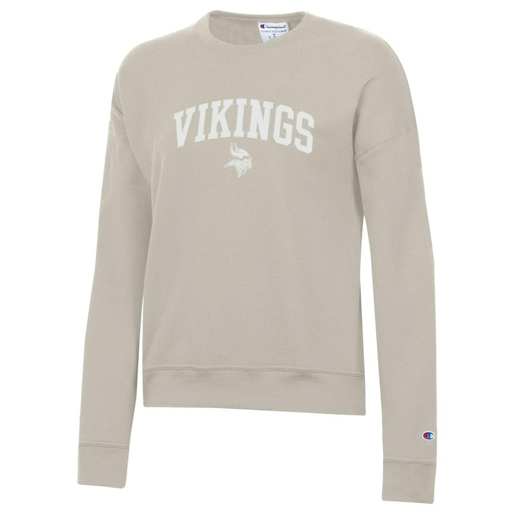 Minnesota Vikings Champion Women's Powerblend Cocoa Butter Fleece Sweatshirt