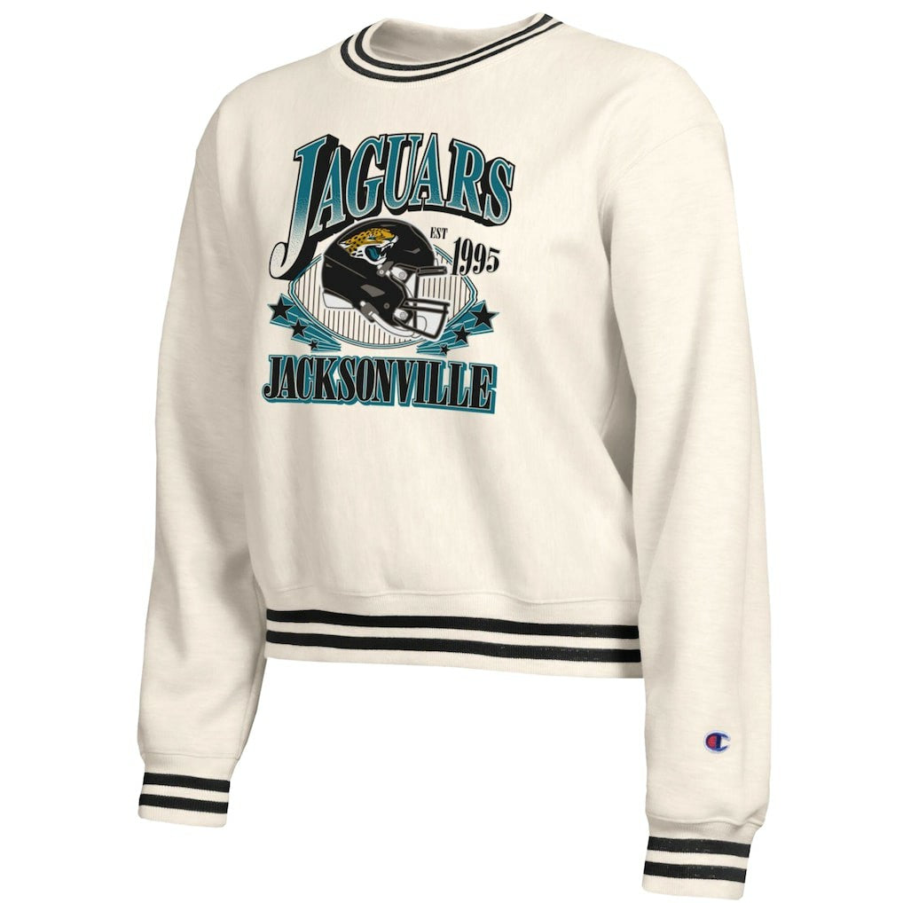 Jacksonville Jaguars Champion Women's Reverse Weave Fleece Sweatshirt