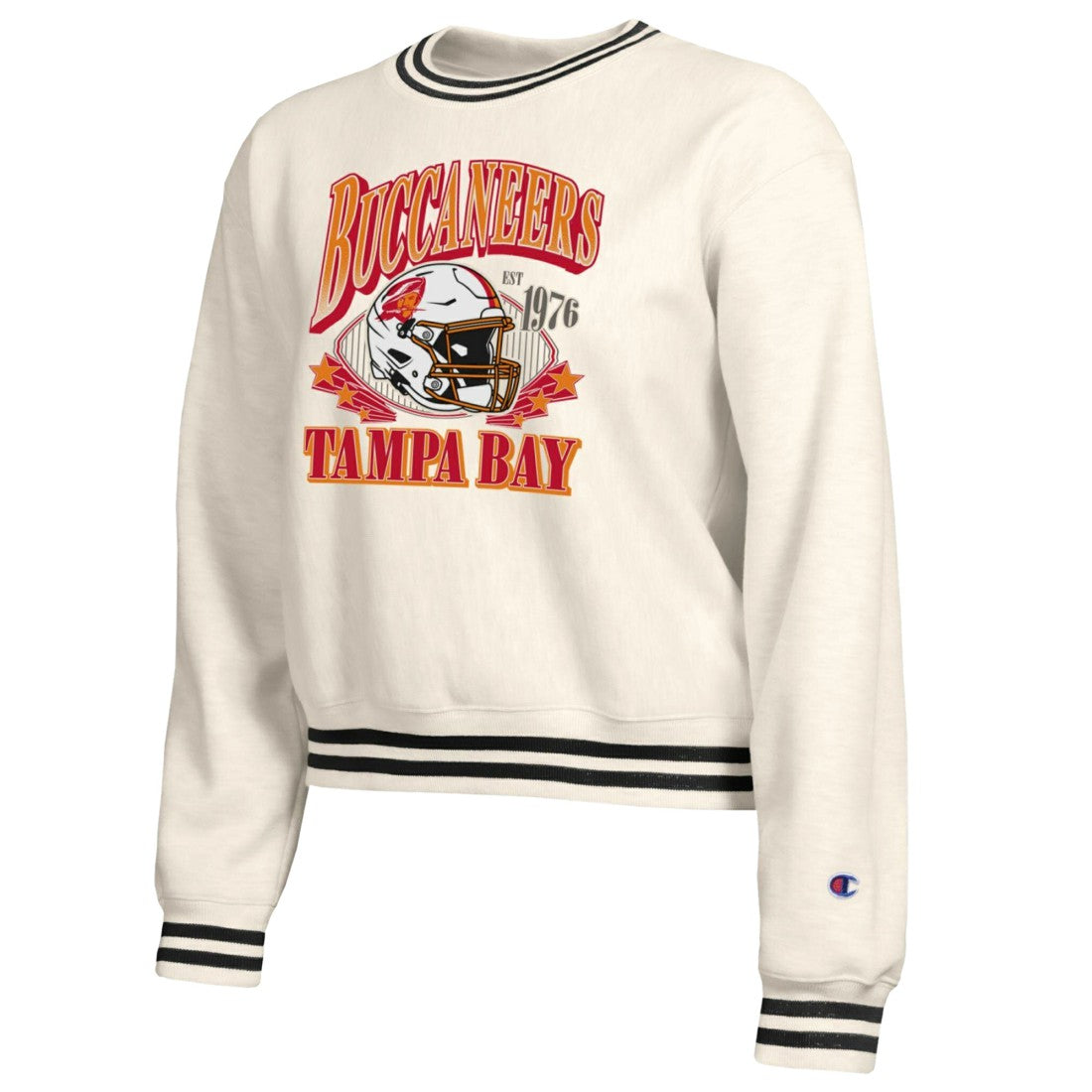 Tampa Bay Buccaneers Champion Women's Reverse Weave Fleece Sweatshirt