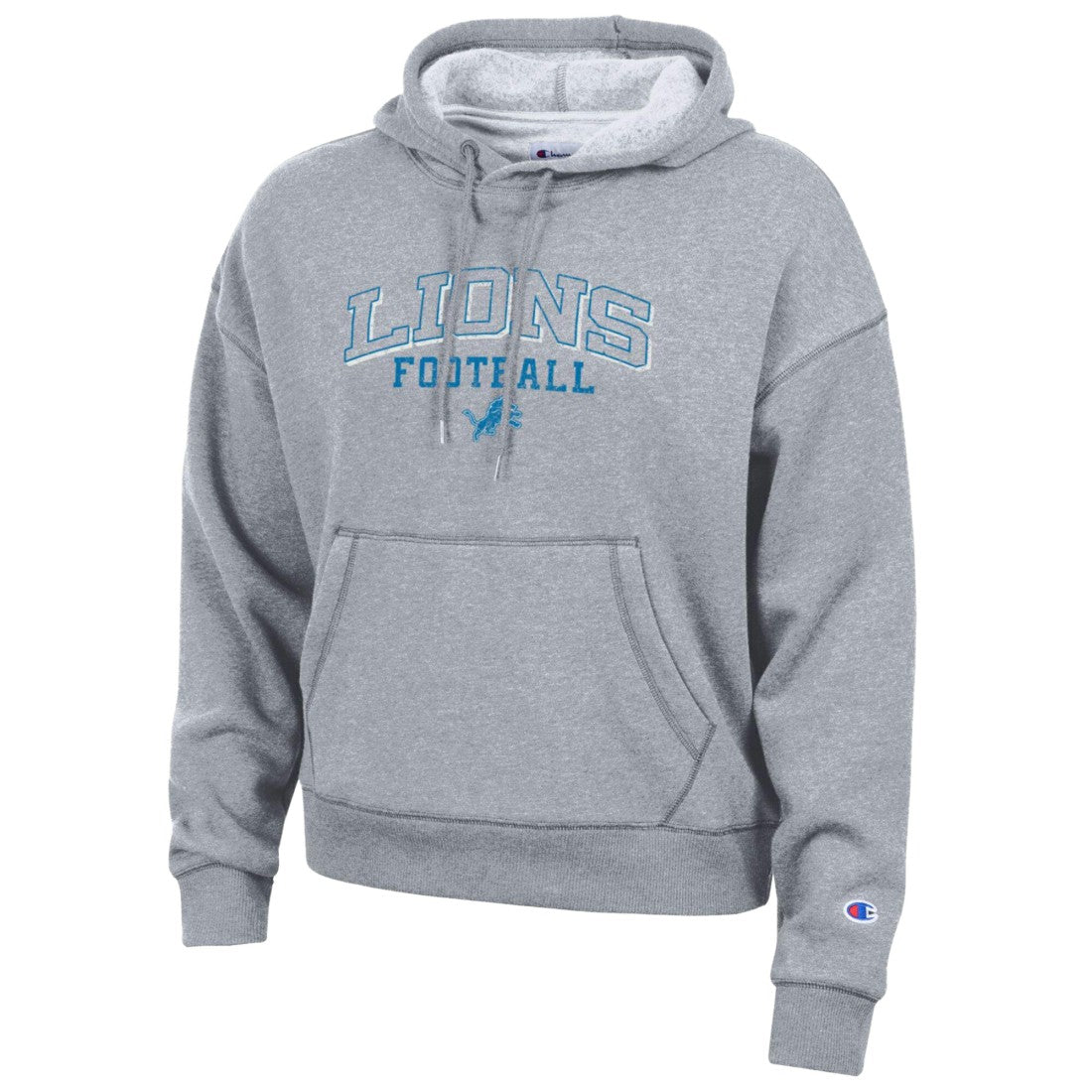 Detroit Lions Champion Women's Triumph Tri-Blend Hoodie