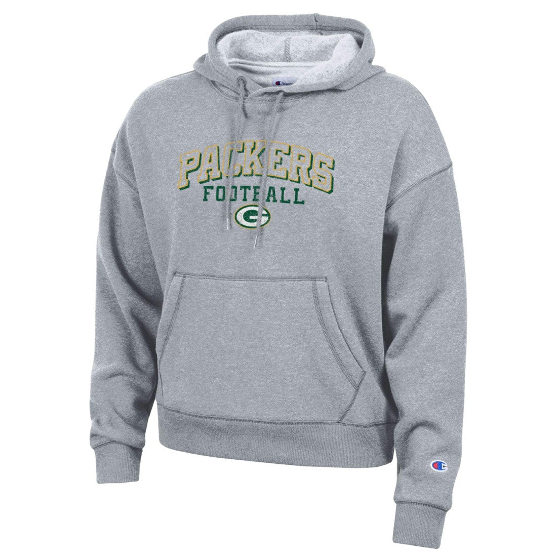 Green Bay Packers Champion Women's Triumph Tri-Blend Hoodie