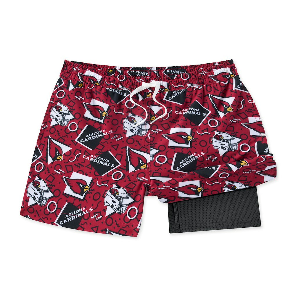 Arizona Cardinals  Chubbies Game Day Fit Classic Lined Swim Trunks