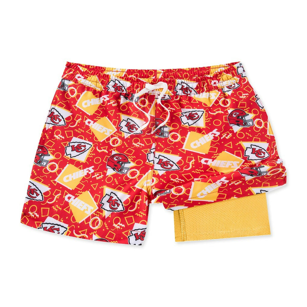Kansas City Chiefs  Chubbies Game Day Fit Classic Lined Swim Trunks