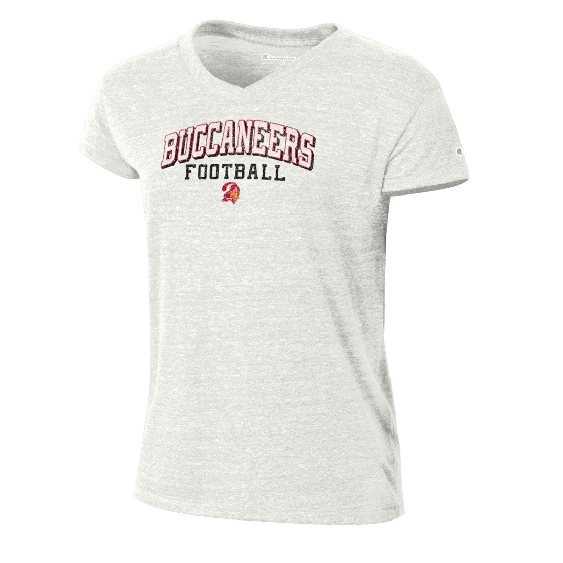 Tampa Bay Buccaneers Champion Women's Triumph Tri-Blend V-Neck T-Shirt