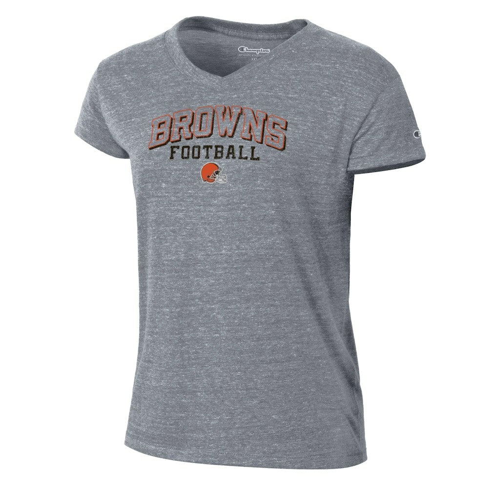 Cleveland Browns Champion Women's Triumph Tri-Blend V-Neck T-Shirt