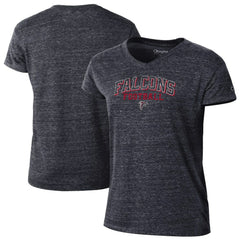 Atlanta Falcons Champion Women's Triumph Tri-Blend V-Neck T-Shirt