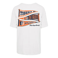 Detroit Tigers '47 Women's Bow & Banner Sadie T-Shirt | MLB US