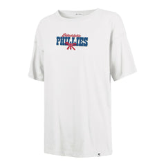 Philadelphia Phillies '47 Women's Bow & Banner Sadie T-Shirt | MLB Online