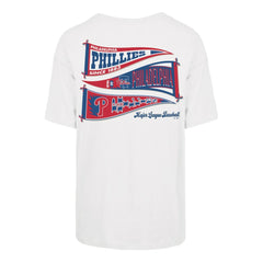 Philadelphia Phillies '47 Women's Bow & Banner Sadie T-Shirt | MLB Online