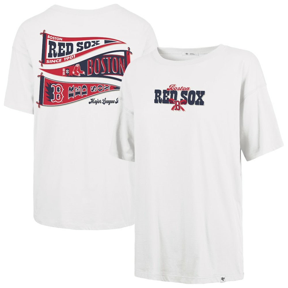 Boston Red Sox '47 Women's Bow & Banner Sadie T-Shirt | MLB For sale