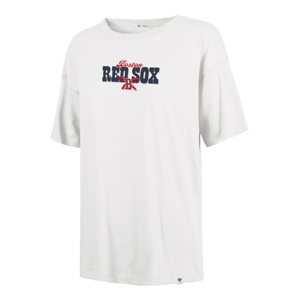 Boston Red Sox '47 Women's Bow & Banner Sadie T-Shirt | MLB For sale