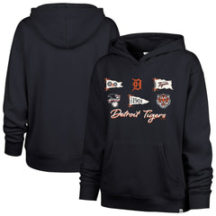 Detroit Tigers '47 Women's Bow & Banners Naomi Hoodie | MLB US