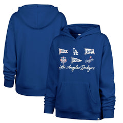 Los Angeles Dodgers '47 Women's Bow & Banners Naomi Hoodie | MLB New