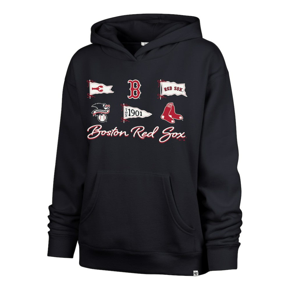Boston Red Sox '47 Women's Bow & Banners Naomi Hoodie | MLB For sale