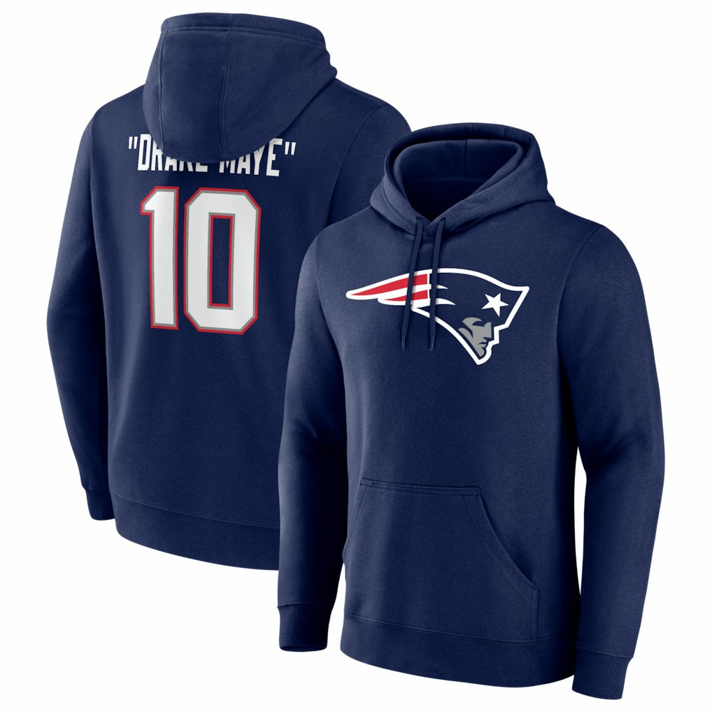 New England Patriots  Drake Maye  Nickname Hoodie