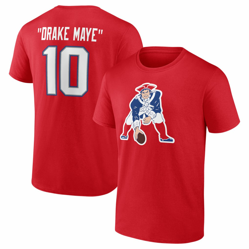 New England Patriots  Drake Maye  Nickname T-Shirt