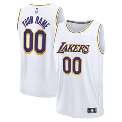 Los Angeles Lakers Fast Break Custom Replica Jersey On Sale