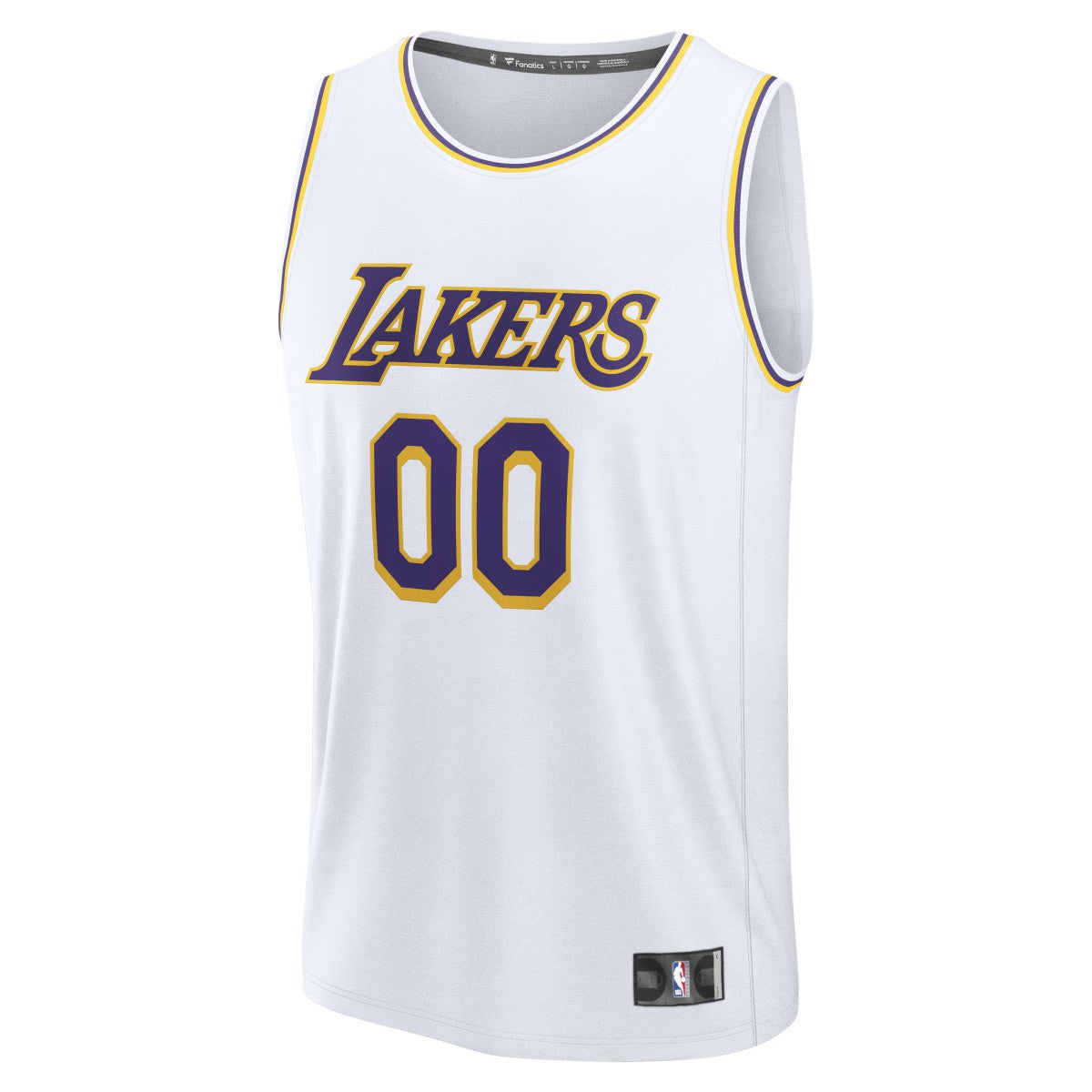 Los Angeles Lakers Fast Break Custom Replica Jersey On Sale