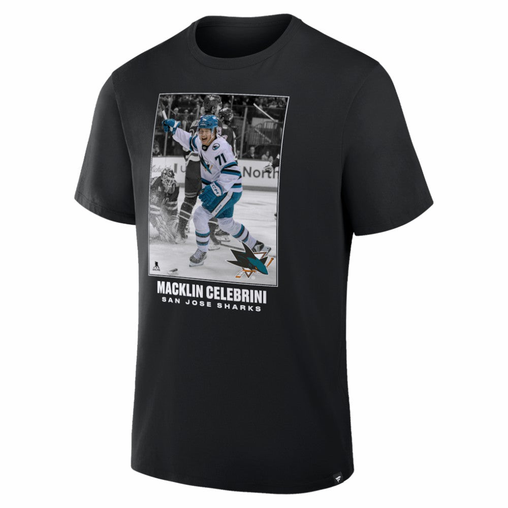 Macklin Celebrini San Jose Sharks NHL Moments Legacy T-Shirt On Sale