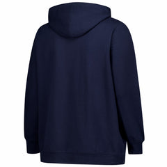 Denver Broncos Fanatics Women's Plus Size Heart & Soul Notch Neck Hoodie