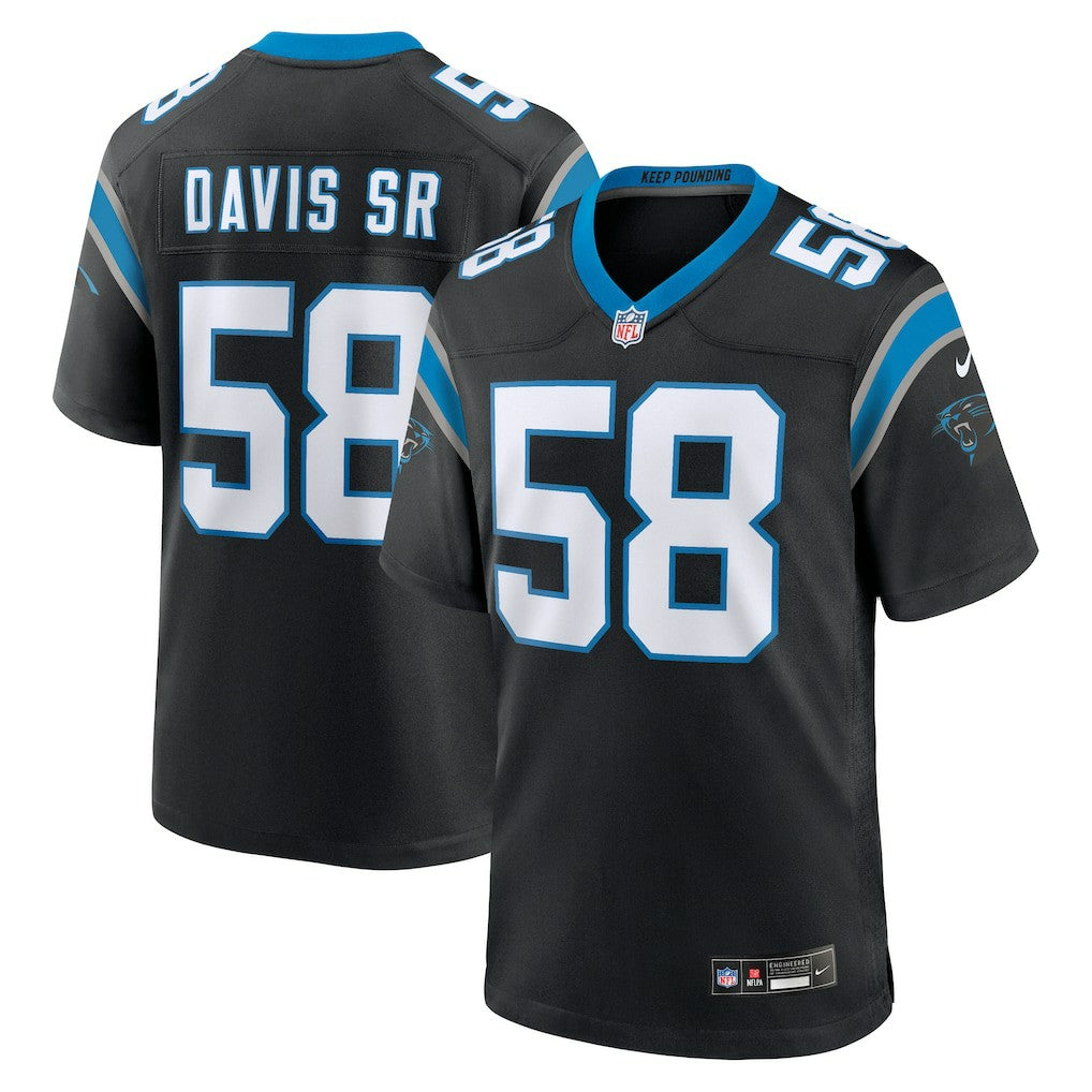 Carolina Panthers Nike Thomas Davis Sr.  Team Retired Game Jersey