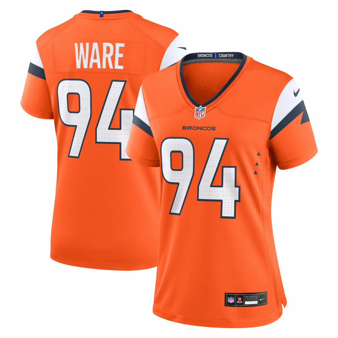 Denver Broncos Nike DeMarcus Ware  Women's Team Retired Game Jersey