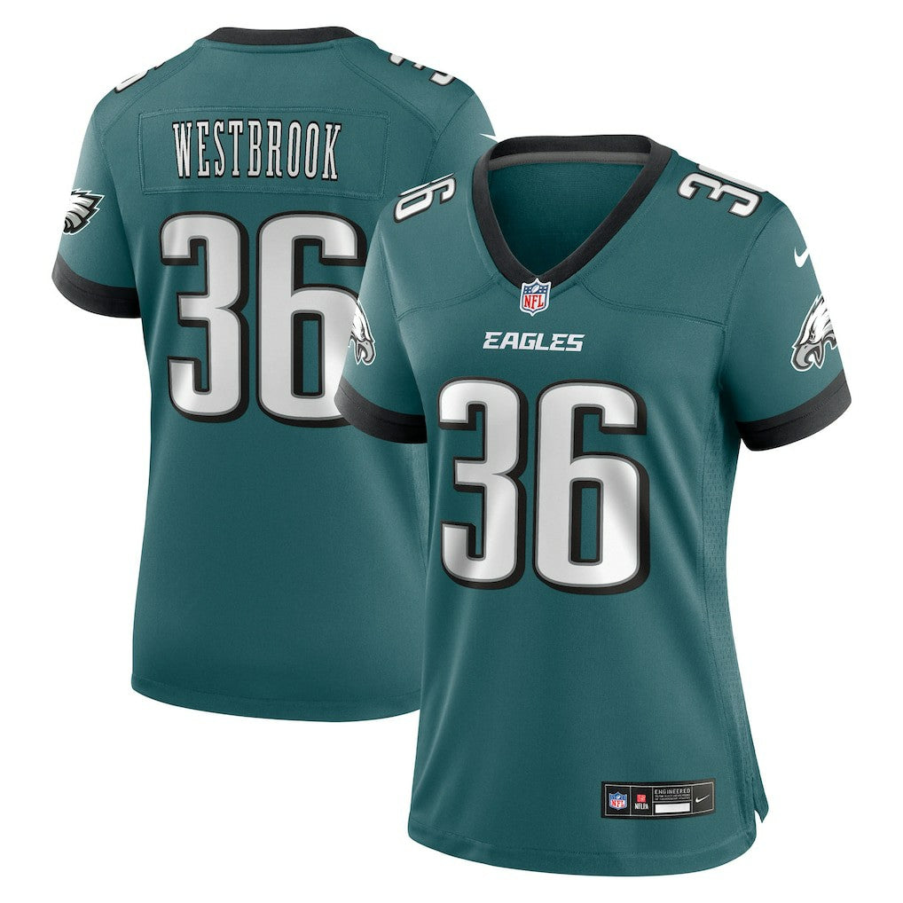 Philadelphia Eagles Nike Brian Westbrook  Women's Team Retired Game Jersey