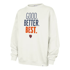 Chicago Bears 47 brand '47 Women's Good. Better. Best. Imprint Oversized Sweatshirt