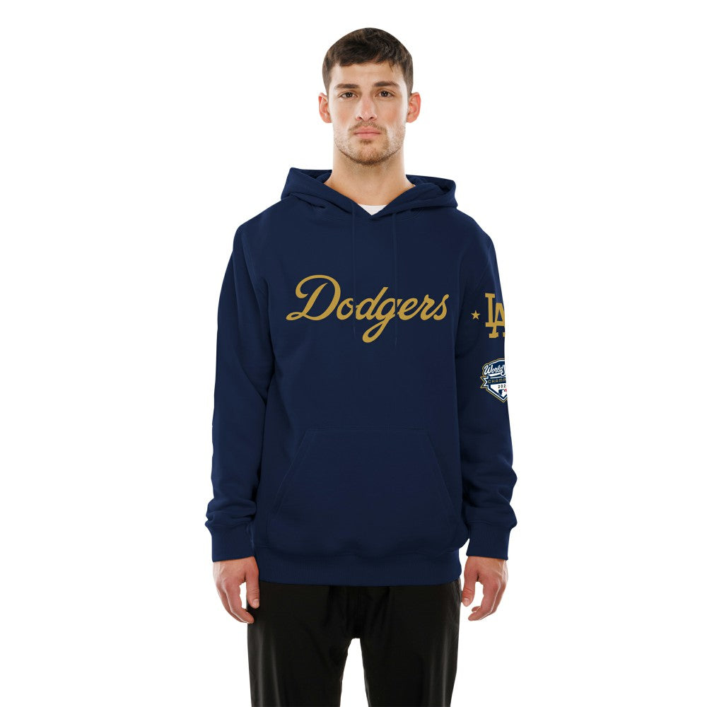 Los Angeles Dodgers New Era 2026 Gold Collection Logo Hoodie | MLB Outlet