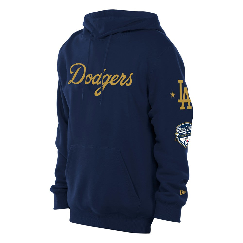Los Angeles Dodgers New Era 2026 Gold Collection Logo Hoodie | MLB Outlet
