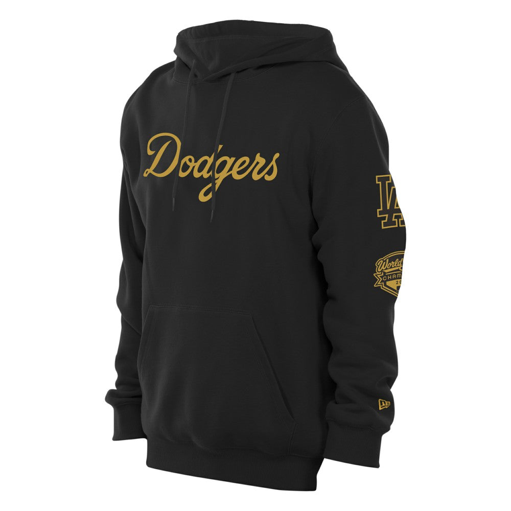 Los Angeles Dodgers New Era 2026 Gold Collection Logo Hoodie | MLB US