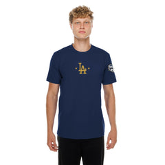 Los Angeles Dodgers New Era 2026 Gold Collection Logo & Patch T-Shirt | MLB On Sale