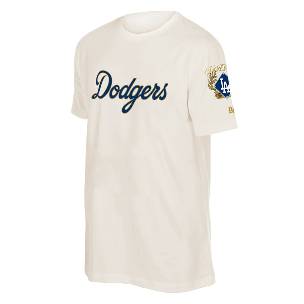 Los Angeles Dodgers New Era 2026 Gold Collection Logo & Patch T-Shirt | MLB Online