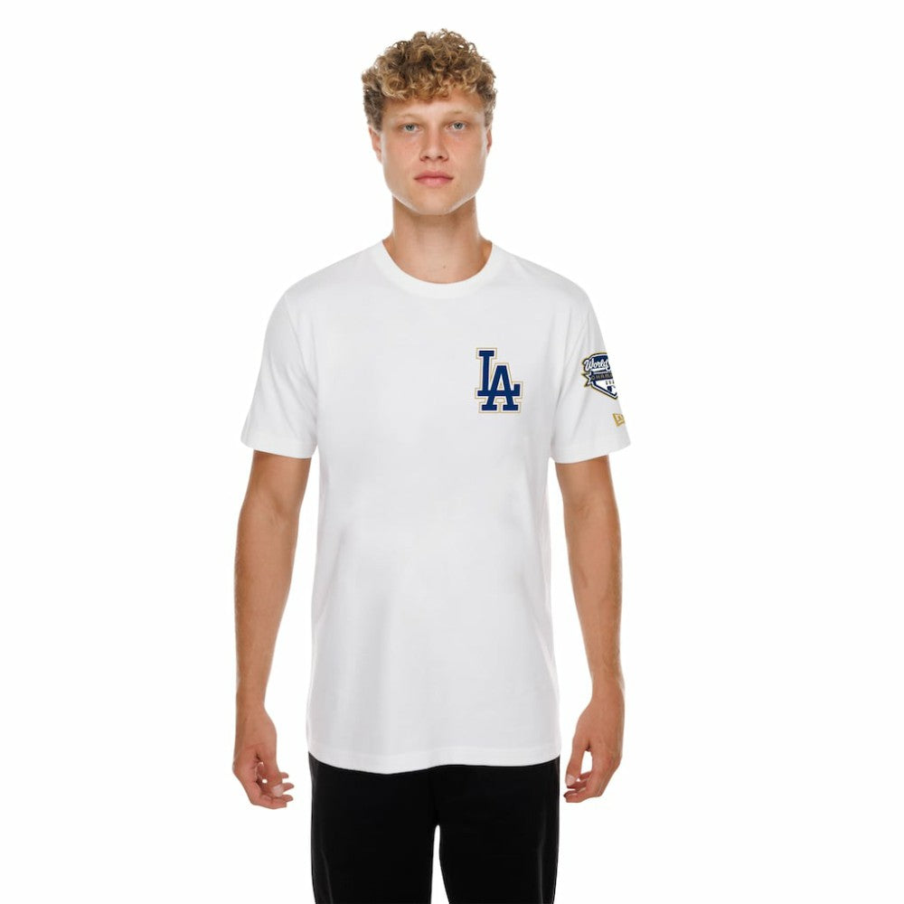 Los Angeles Dodgers New Era 2026 Gold Collection Logo & Patch T-Shirt | MLB US