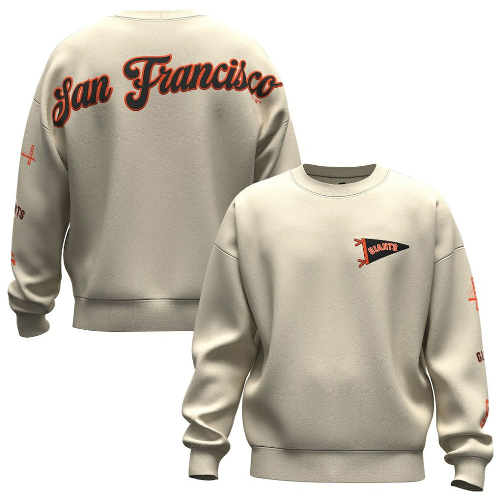 San Francisco Giants Fanatics Unisex Spirit Jersey Fleece Crewneck Pennant Sweatshirt | MLB Sale