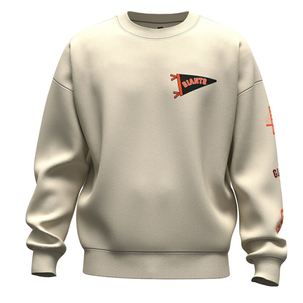 San Francisco Giants Fanatics Unisex Spirit Jersey Fleece Crewneck Pennant Sweatshirt | MLB Sale