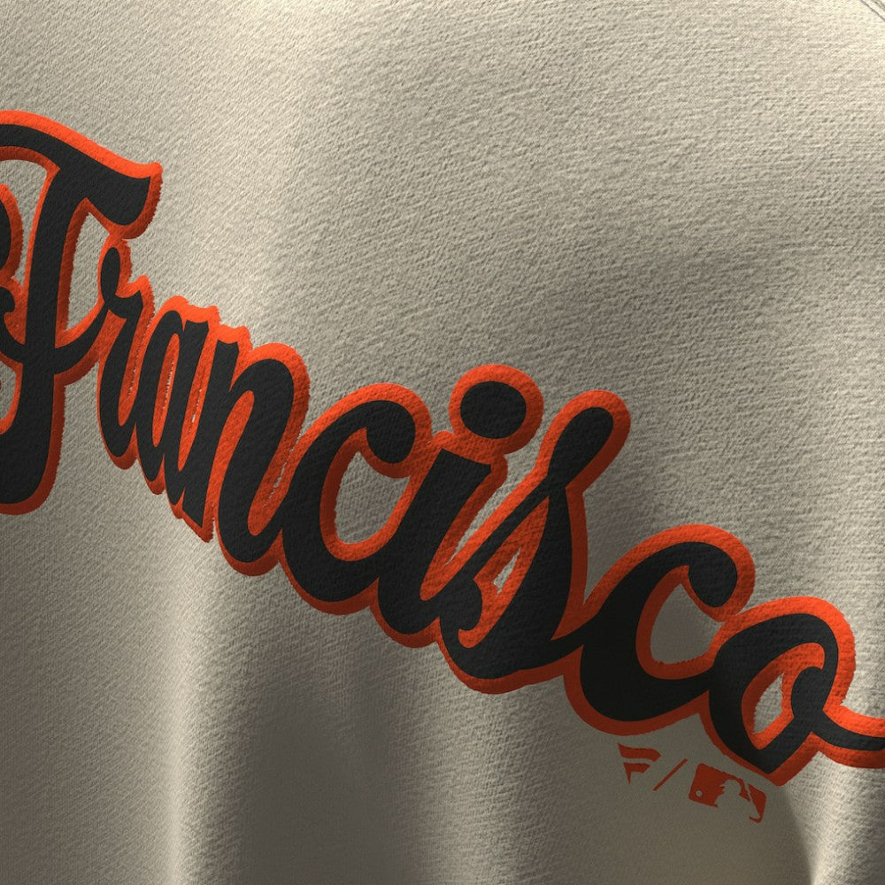 San Francisco Giants Fanatics Unisex Spirit Jersey Fleece Crewneck Pennant Sweatshirt | MLB Sale