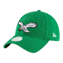Philadelphia Eagles New Era Women's Throwback 9TWENTY Adjustable Hat