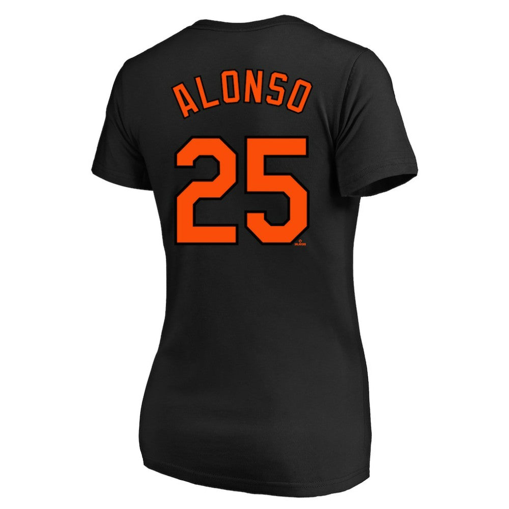 Pete Alonso Baltimore Orioles Profile Women's Plus Size Name & Number V-Neck T-Shirt | MLB Near me